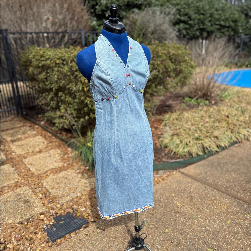 Vintage ABS Denim Dress